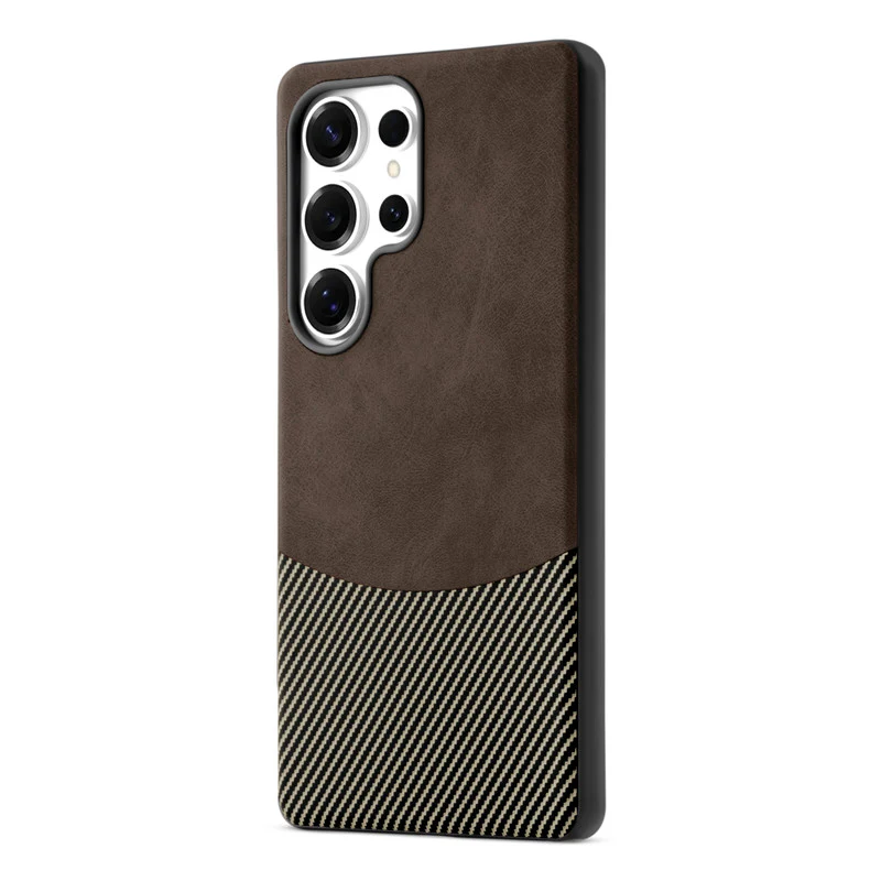 Modern Hybrid PU Leather Case For Samsung S24 Ultra 5G - Image 34