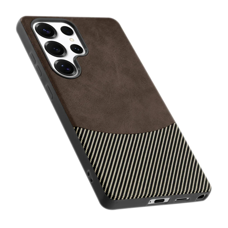Modern Hybrid PU Leather Case For Samsung S24 Ultra 5G - Image 36