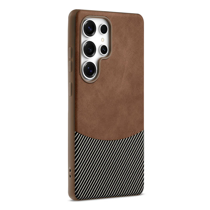 Modern Hybrid PU Leather Case For Samsung S24 Ultra 5G - Image 39
