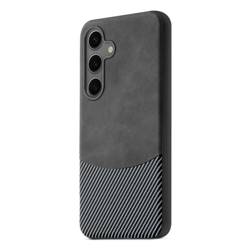Modern Hybrid PU Leather Case For Samsung S25 5G - Image 10