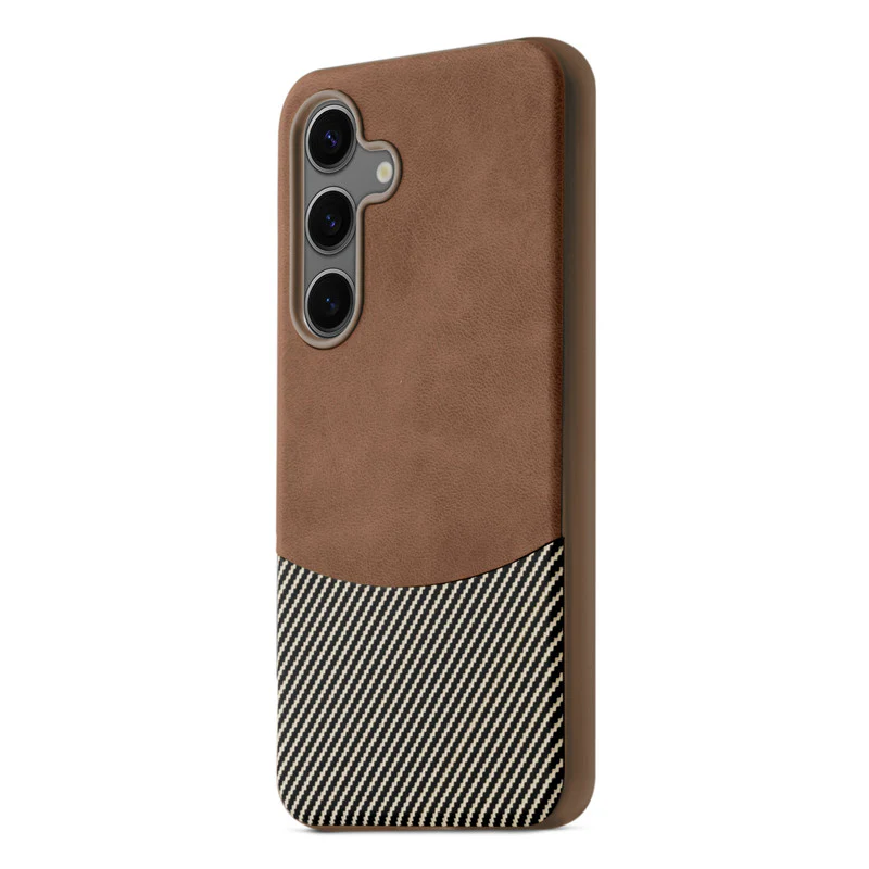 Modern Hybrid PU Leather Case For Samsung S25 5G - Image 16