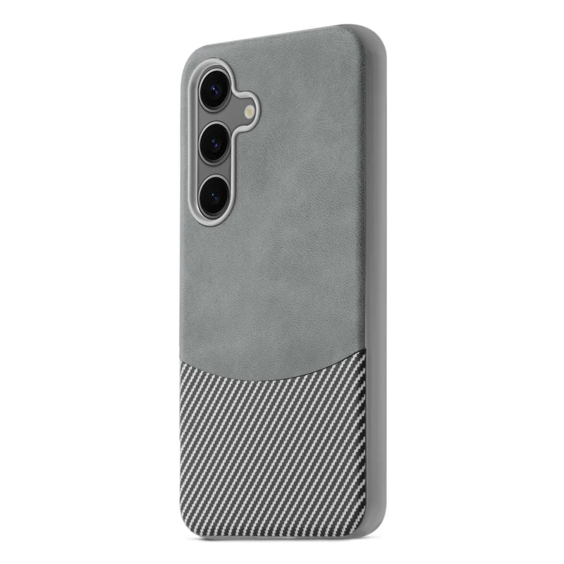 Modern Hybrid PU Leather Case For Samsung S25 5G - Image 4