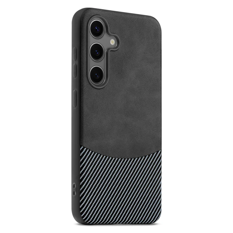 Modern Hybrid PU Leather Case For Samsung S25 5G - Image 9
