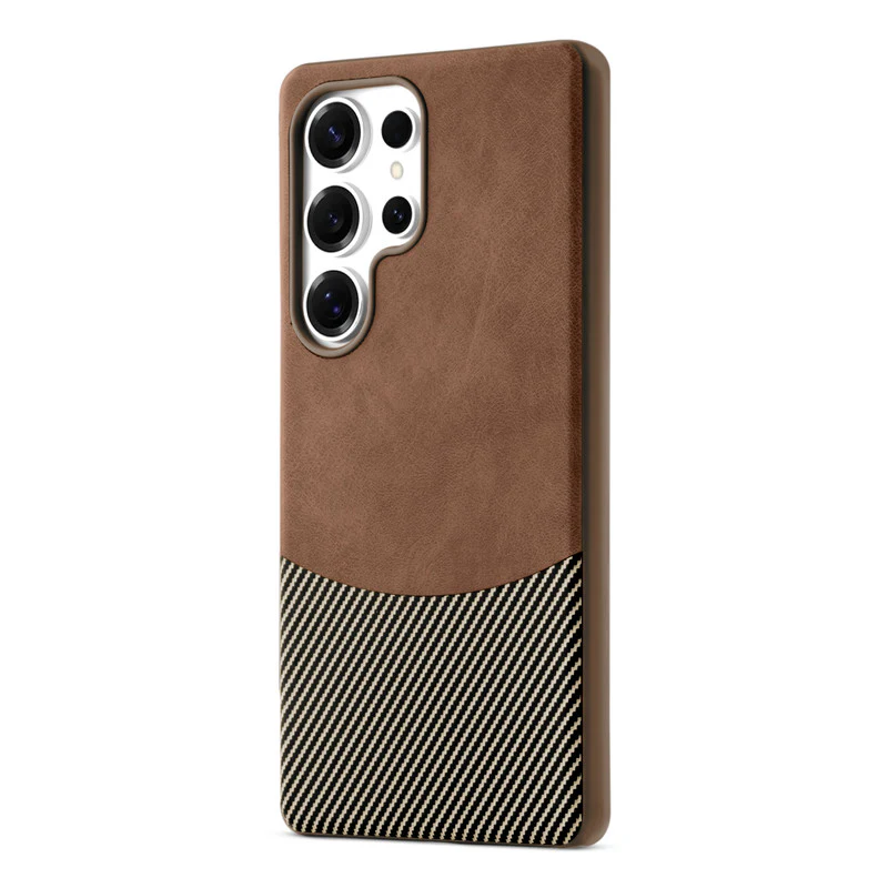 Modern Hybrid PU Leather Case For Samsung S25 Ultra 5G - Image 16