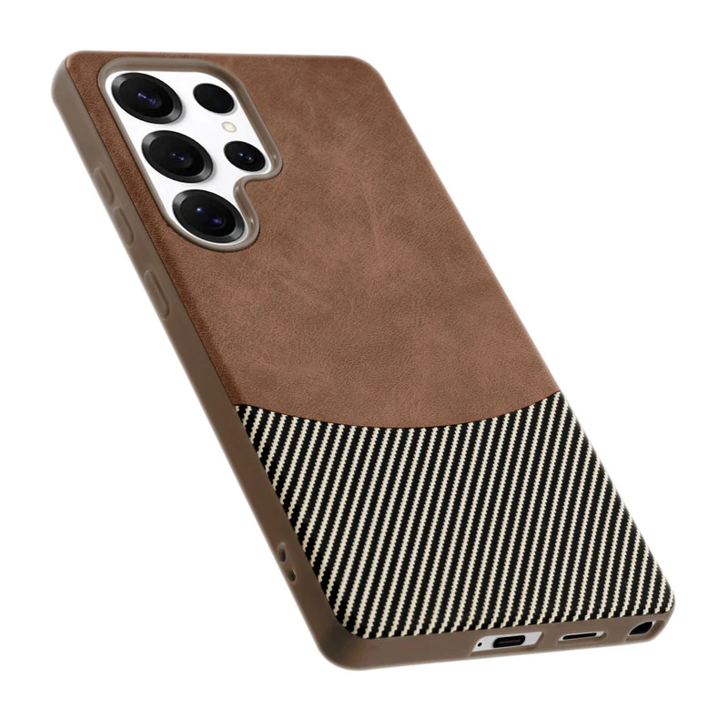 Modern Hybrid PU Leather Case For Samsung S25 Ultra 5G - Image 18