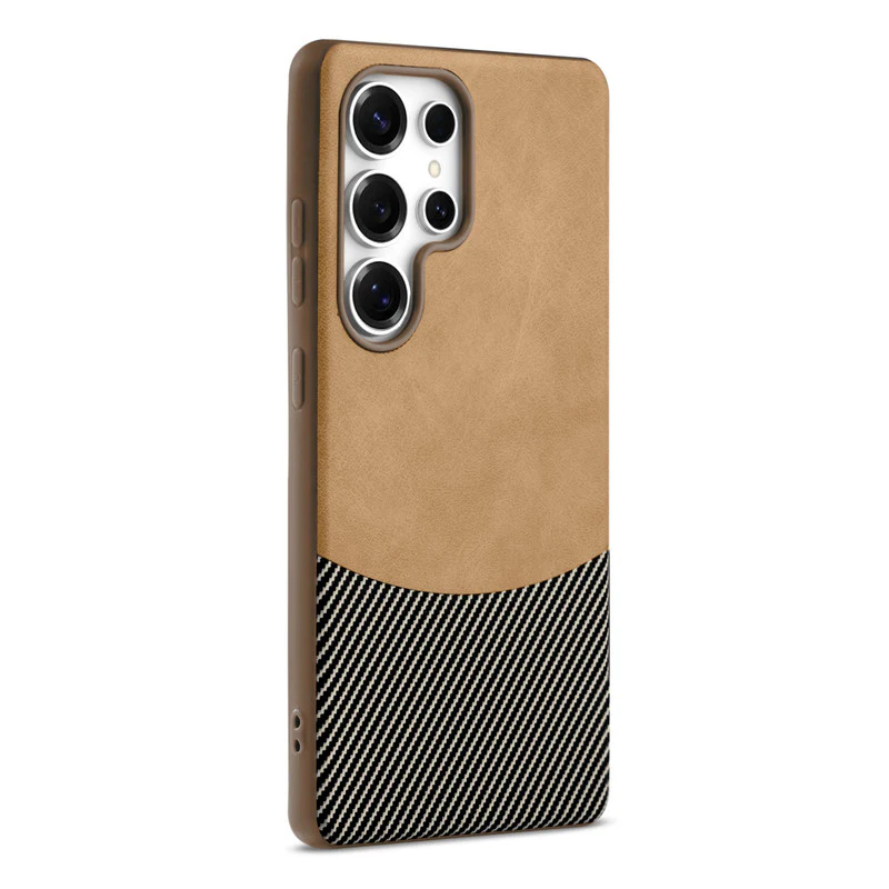 Modern Hybrid PU Leather Case For Samsung S25 Ultra 5G - Image 21