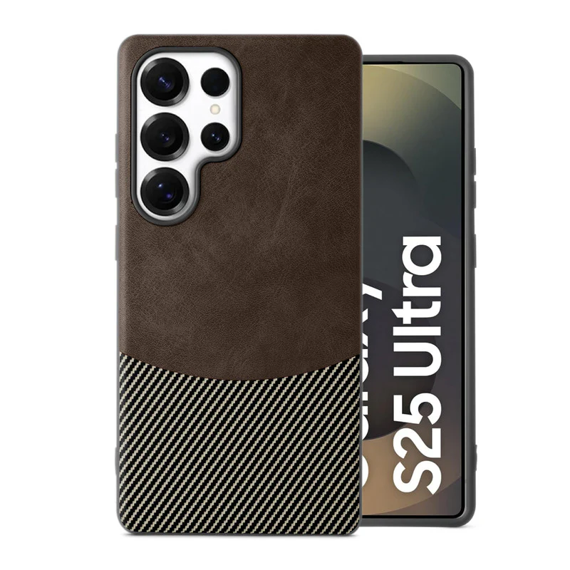 Modern Hybrid PU Leather Case For Samsung S25 Ultra 5G - Image 37