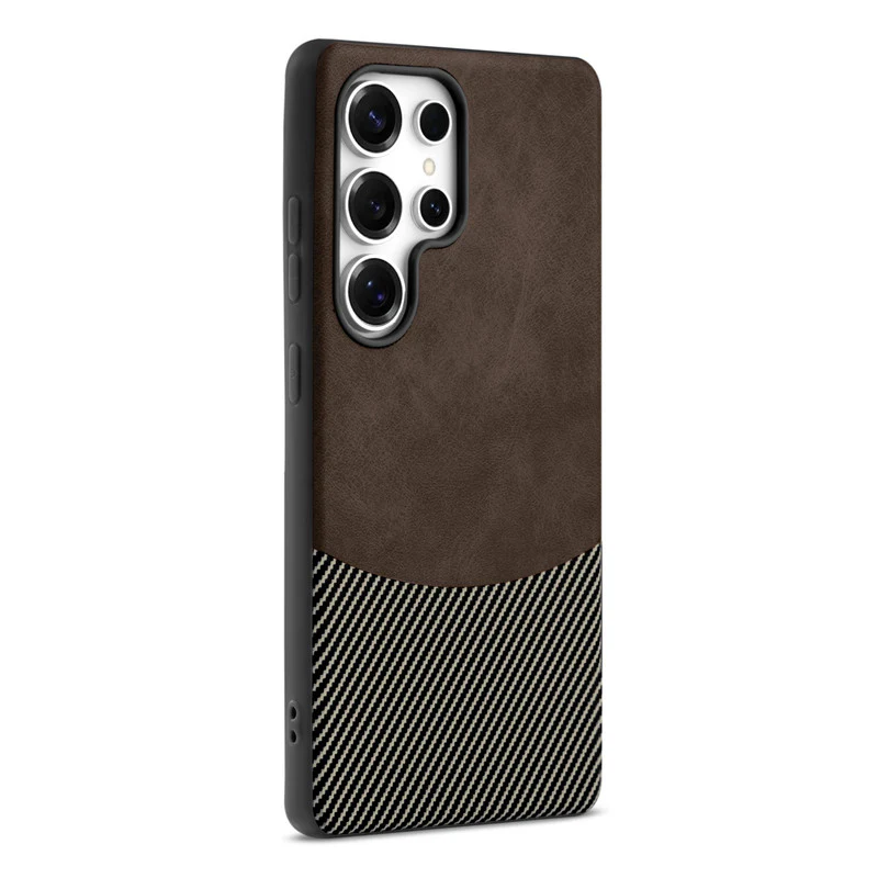 Modern Hybrid PU Leather Case For Samsung S25 Ultra 5G - Image 39