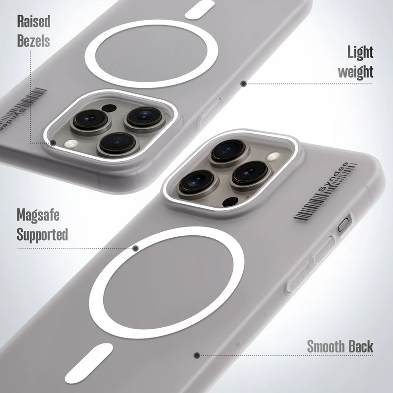 Frosted Sleek Matte Wireless Charging Support Back Cover Case For Apple iPhone 13 Pro With Raised Camera Protection - Image 34