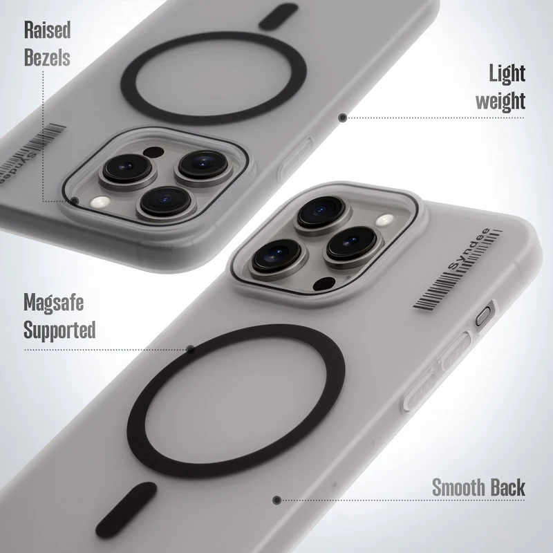 Frosted Sleek Matte Wireless Charging Support Back Cover Case For Apple iPhone 13 Pro Max With Raised Camera Protection - Image 10