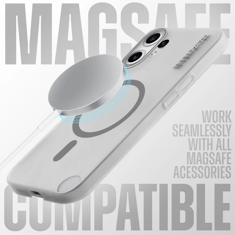Frosted Sleek Matte With Raised Camera Protection Back Cover Case For CMF Nothing Phone 2 Pro - Image 15