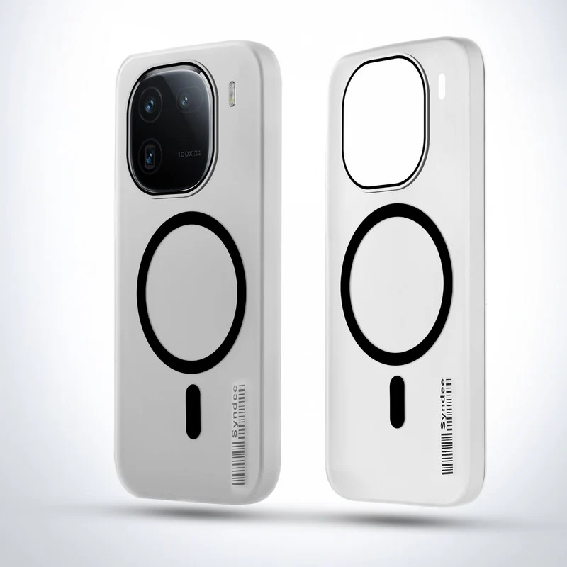 Frosted Sleek Matte With Raised Camera Protection Back Cover Case For iQOO 12 5G
