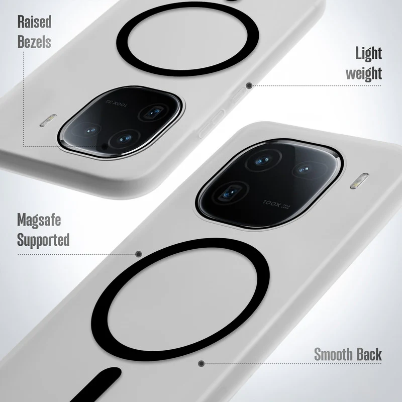 Frosted Sleek Matte With Raised Camera Protection Back Cover Case For iQOO 12 5G - Image 4