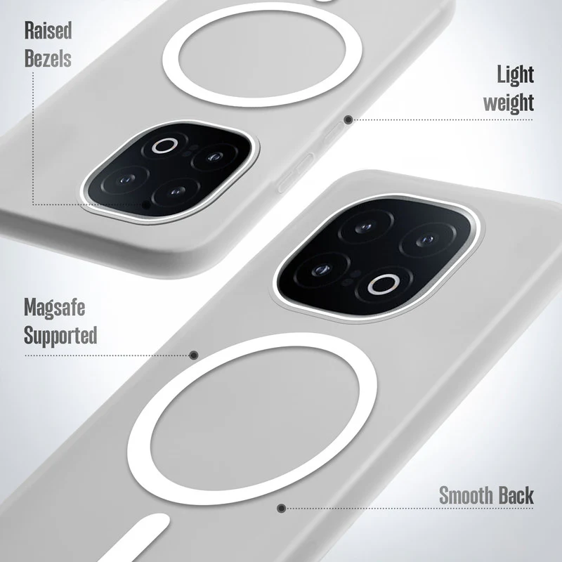 Frosted Sleek Matte With Raised Camera Protection Back Cover Case For iQOO 13 5G - Image 16