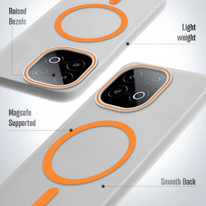 Frosted Sleek Matte With Raised Camera Protection Back Cover Case For iQOO Neo 10 5G - Image 16