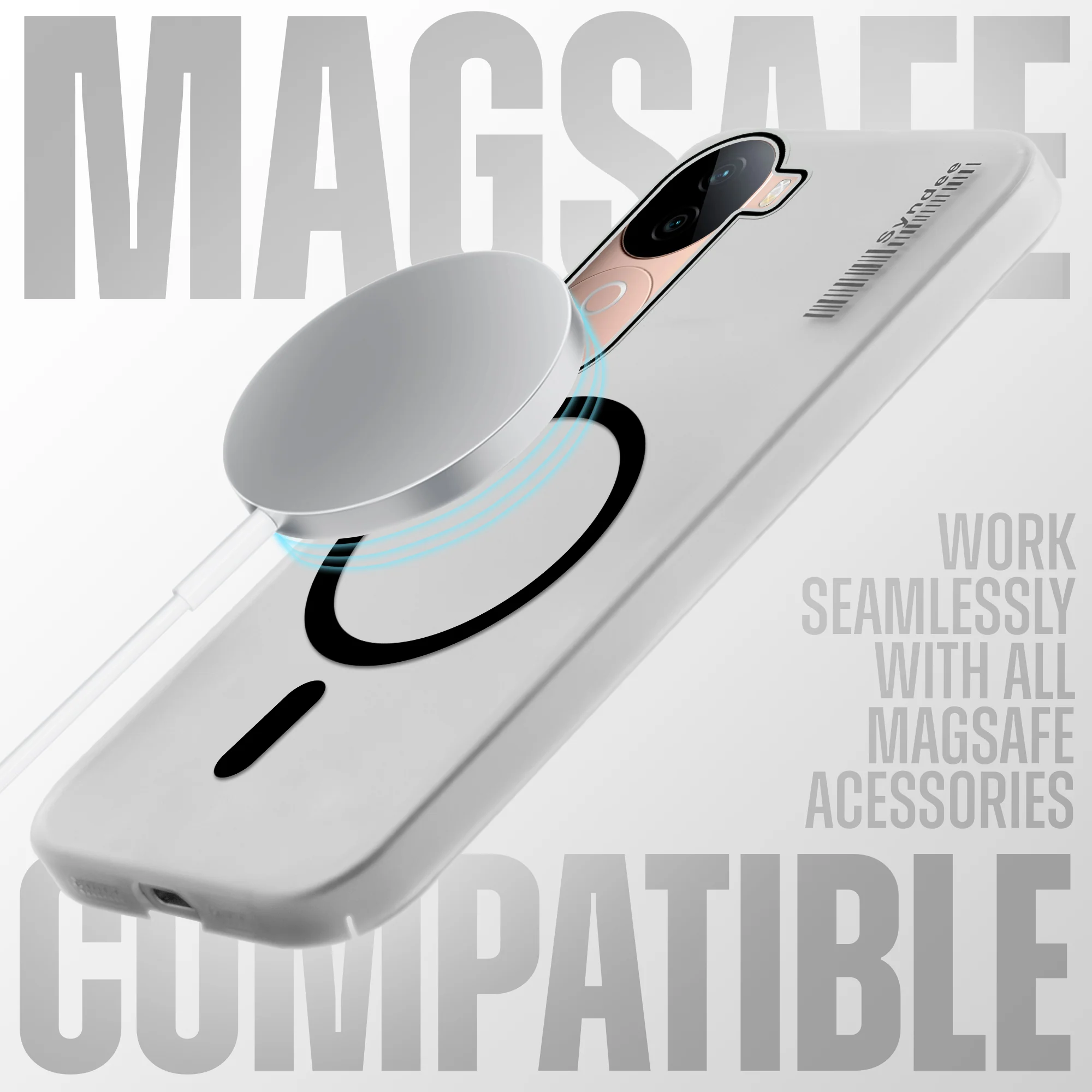 Frosted Sleek Matte With Raised Camera Protection Back Cover Case For iQOO Z9s 5G - Image 3