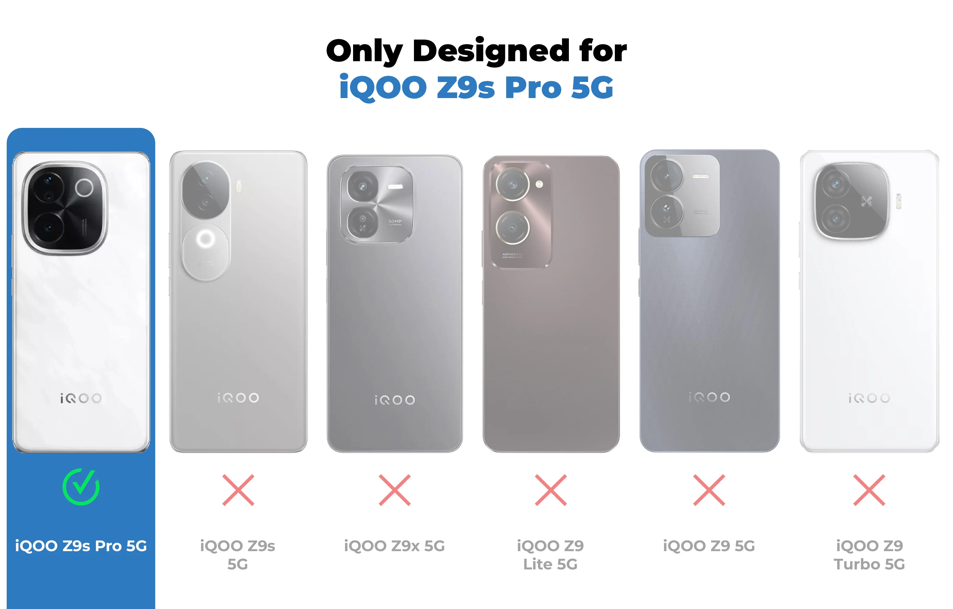 Frosted Sleek Matte With Raised Camera Protection Back Cover Case For iQOO Z9s Pro 5G - Image 14