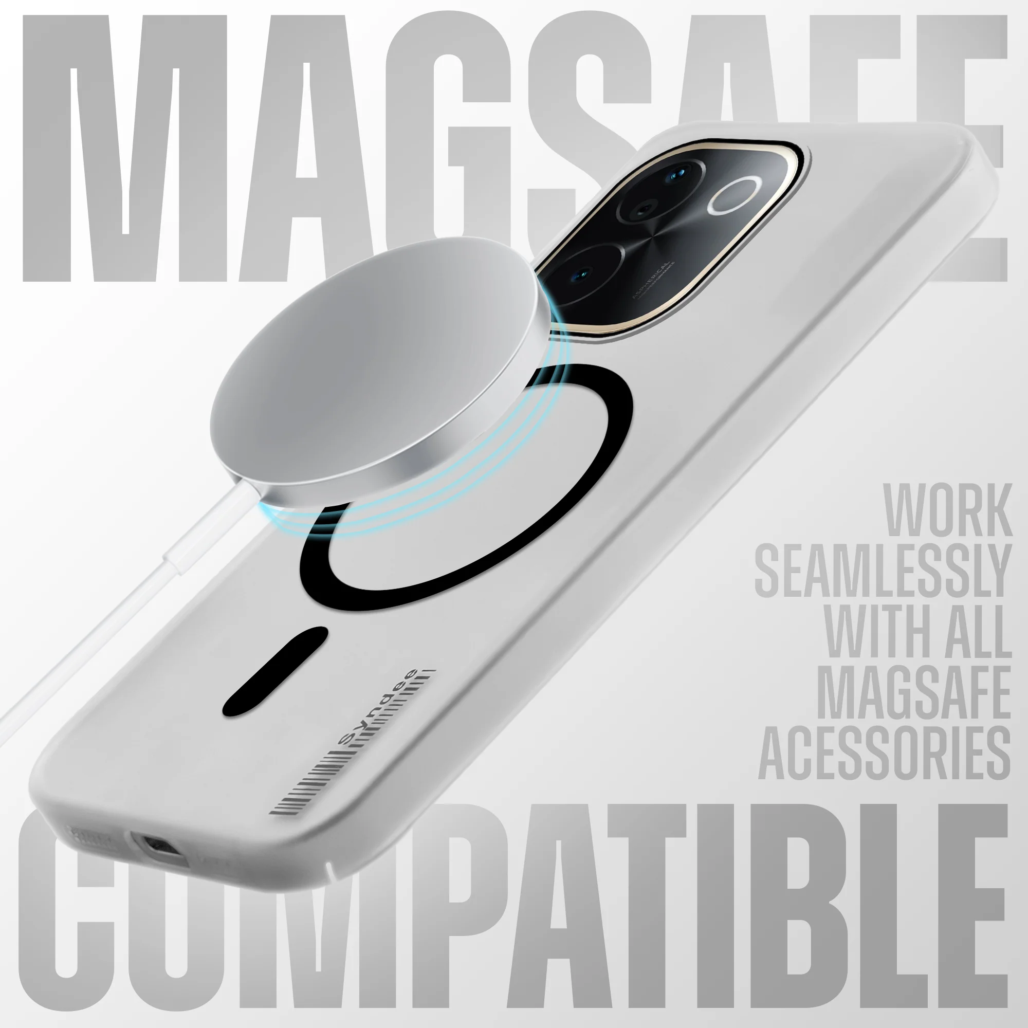 Frosted Sleek Matte With Raised Camera Protection Back Cover Case For iQOO Z9s Pro 5G - Image 9