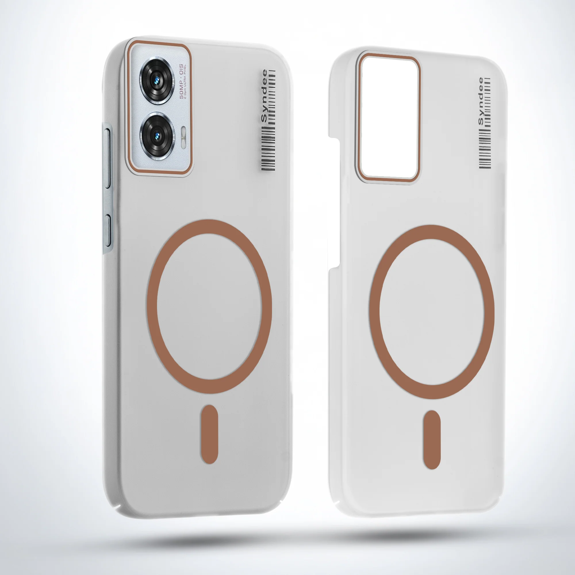 Frosted Sleek Matte With Raised Camera Protection Back Cover Case For Motorola Edge 50 Fusion 5G - Image 17