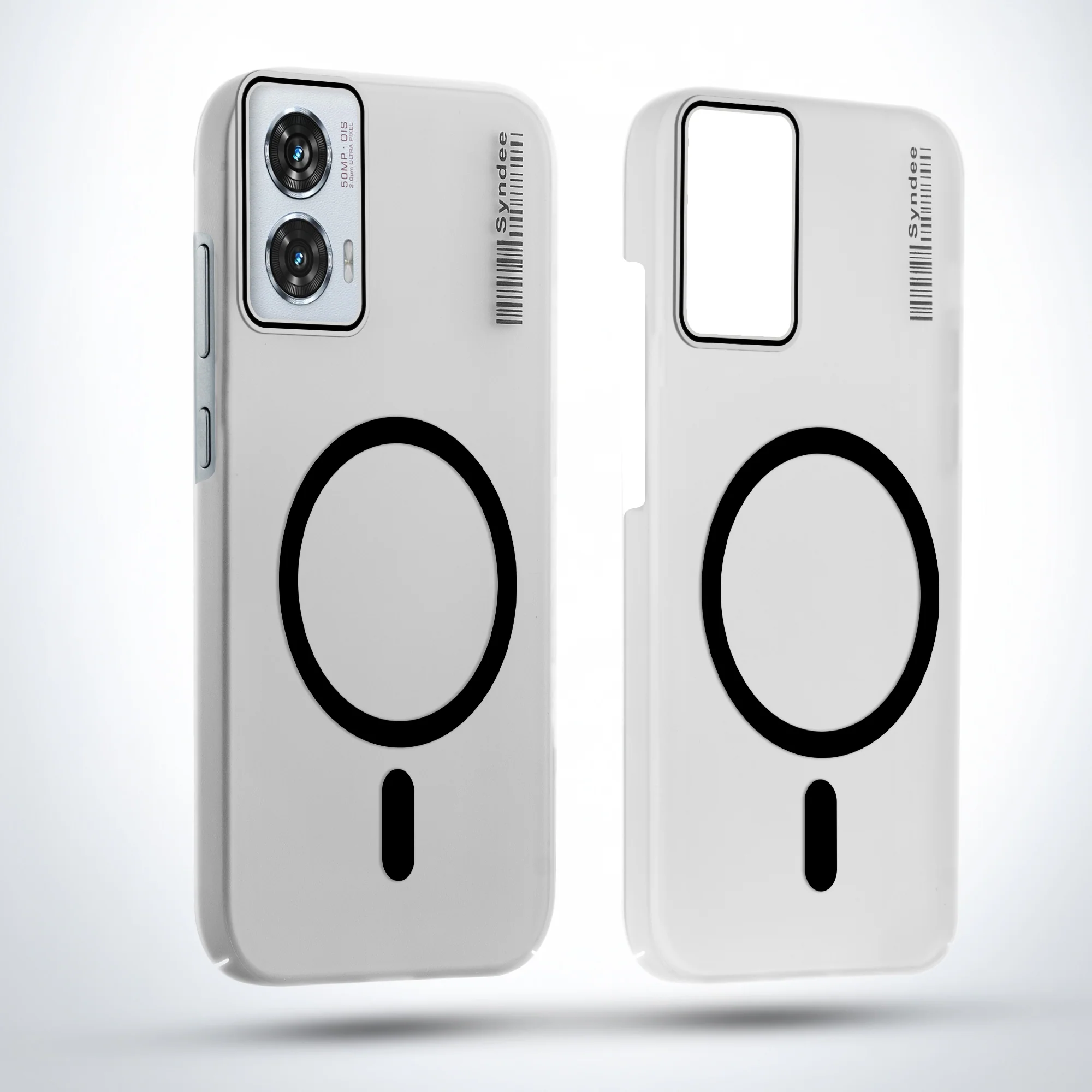 Frosted Sleek Matte With Raised Camera Protection Back Cover Case For Motorola Edge 50 Fusion 5G - Image 5