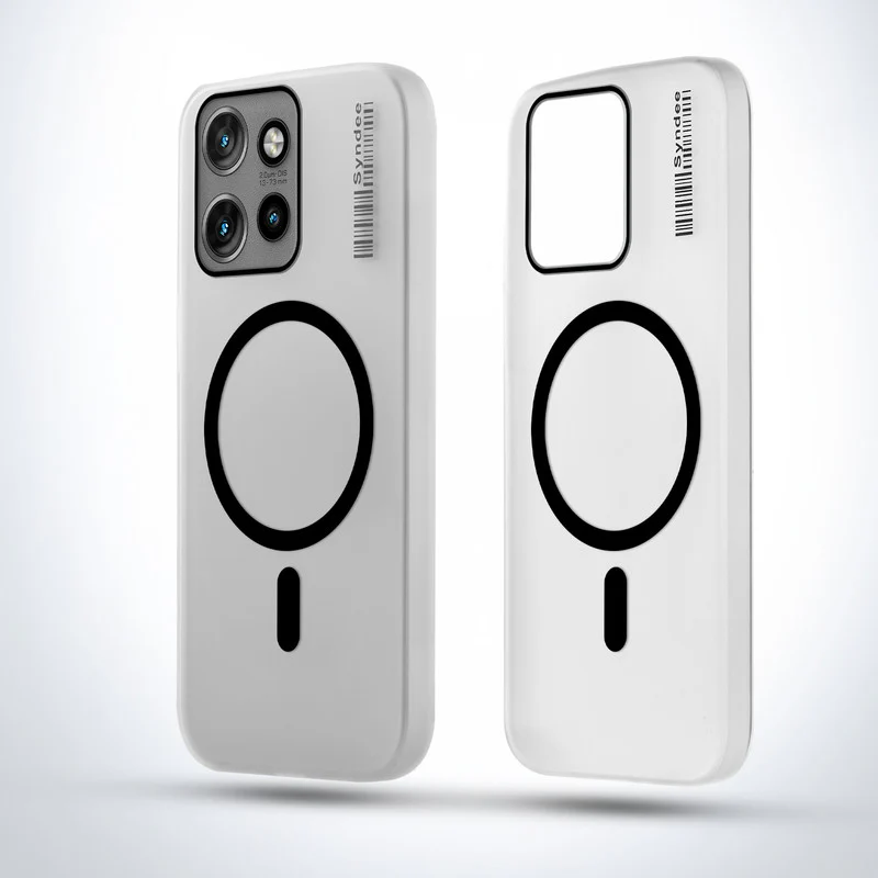 Frosted Sleek Matte Wireless Charging Support Back Cover Case for Motorola Edge 50 Neo 5G With Raised Camera Protection