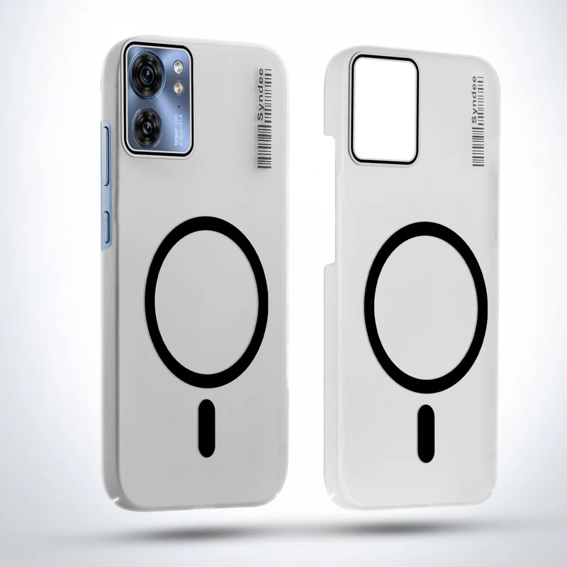 Frosted Sleek Matte Wireless Charging Support Back Cover Case for Motorola Moto Edge 40 5G With Raised Camera Protection - Image 5