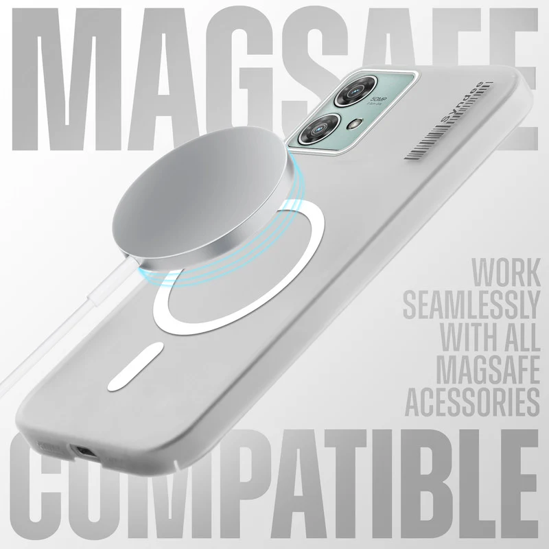 Frosted Sleek Matte With Raised Camera Protection Back Cover Case For Motorola Moto Edge 40 Neo 5G - Image 21