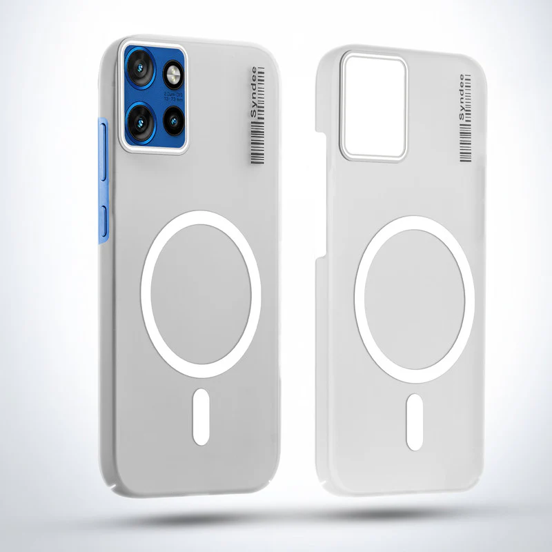 Frosted Sleek Matte Wireless Charging Support Back Cover Case for Motorola Moto Edge 50 5G With Raised Camera Protection - Image 29