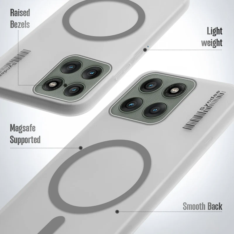 Frosted Sleek Matte Wireless Charging Support Back Cover Case for Motorola Moto Edge 60 Pro 5G With Raised Camera Protection - Image 16