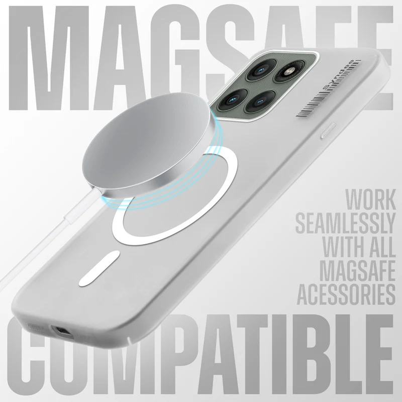 Frosted Sleek Matte Wireless Charging Support Back Cover Case for Motorola Moto Edge 60 Pro 5G With Raised Camera Protection - Image 27