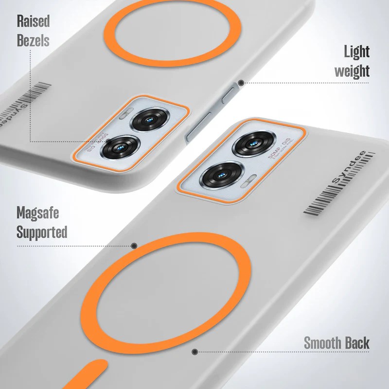 Frosted Sleek Matte With Raised Camera Protection Back Cover Case For Motorola Moto G96 5G - Image 28
