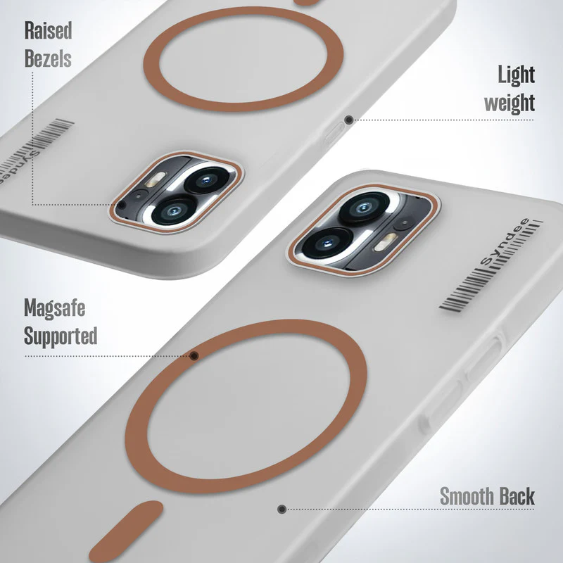 Frosted Sleek Matte Wireless Charging Support Back Cover Case for Nothing Phone 2 With Raised Camera Protection - Image 10