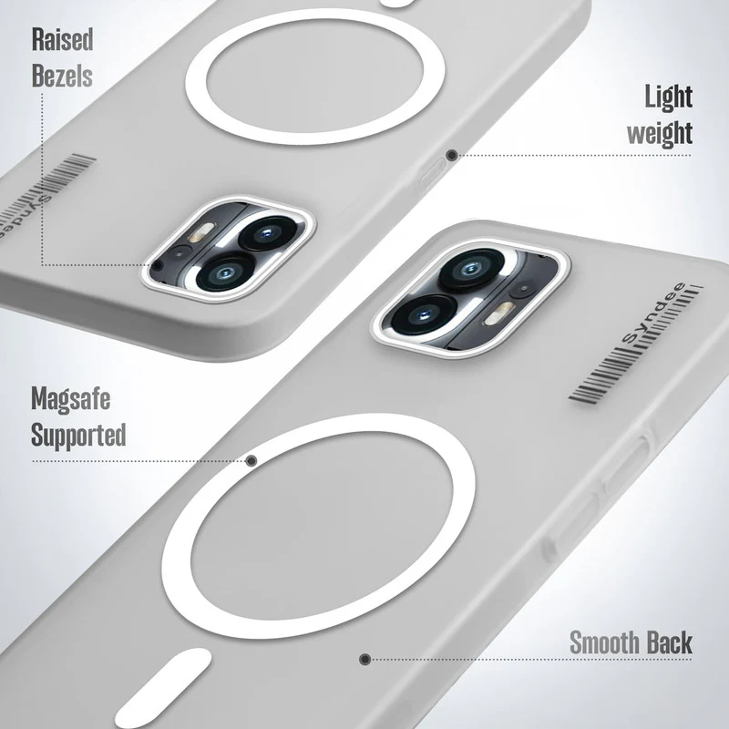 Frosted Sleek Matte Wireless Charging Support Back Cover Case for Nothing Phone 2 With Raised Camera Protection - Image 28