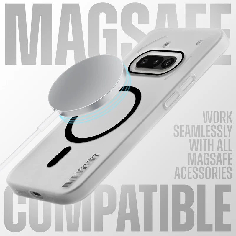 Frosted Sleek Matte With Raised Camera Protection Back Cover Case For Nothing Phone 3A 5G - Image 3