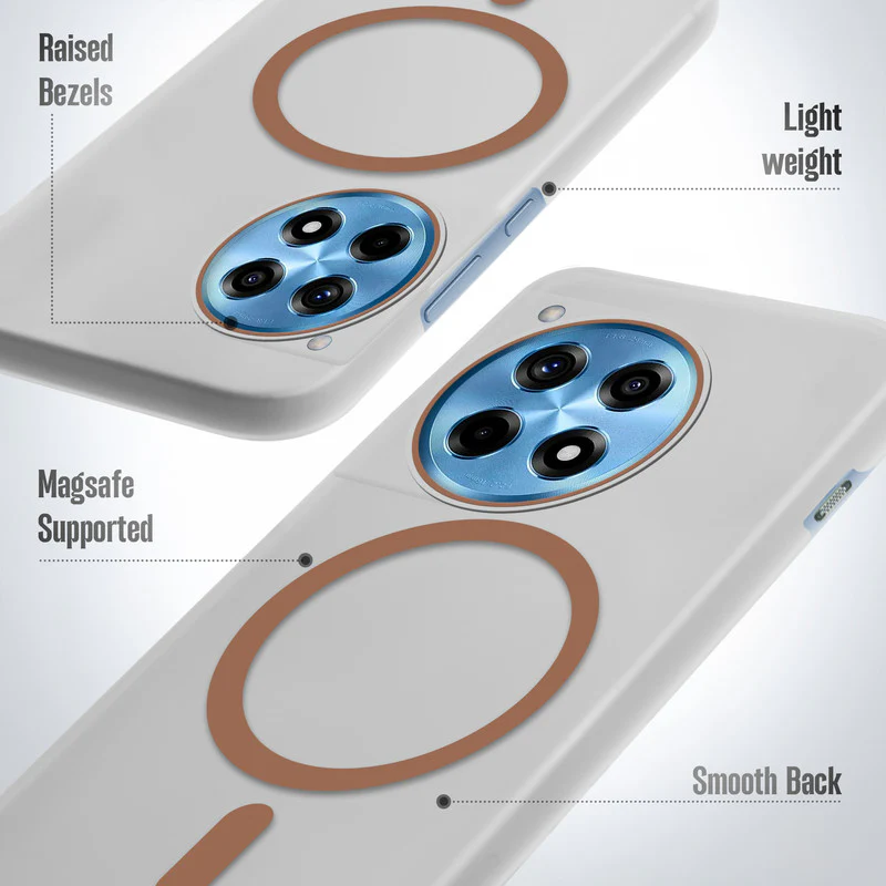 Frosted Sleek Matte With Raised Camera Protection Precise Cutouts Back Cover Case For OnePlus 12R 5G - Image 10