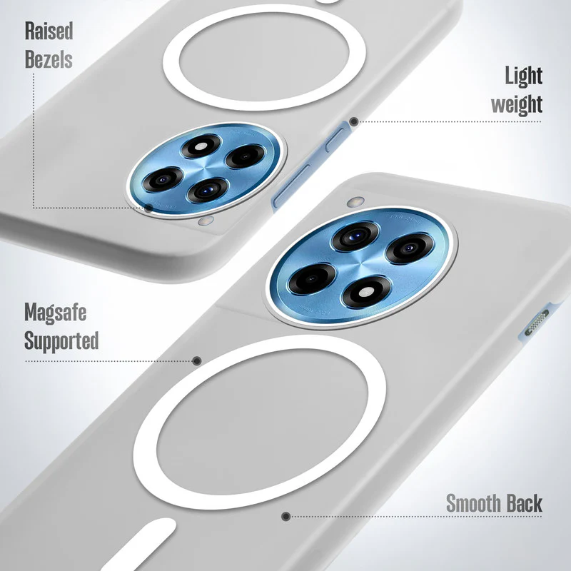 Frosted Sleek Matte With Raised Camera Protection Precise Cutouts Back Cover Case For OnePlus 12R 5G - Image 28