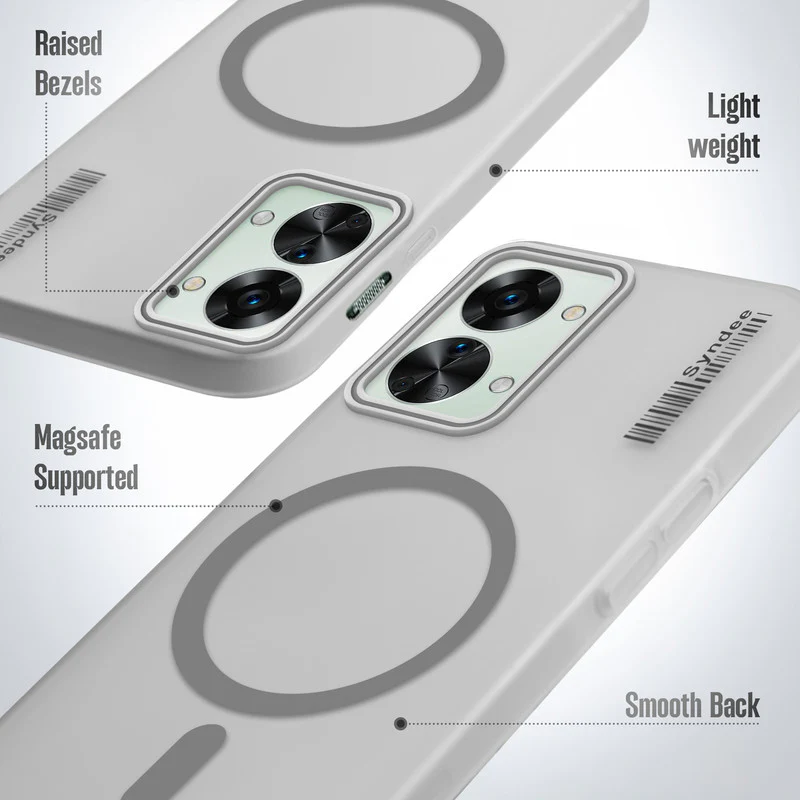 Frosted Sleek Matte With Raised Camera Protection Back Cover Case For OnePlus Nord 2T 5G - Image 16