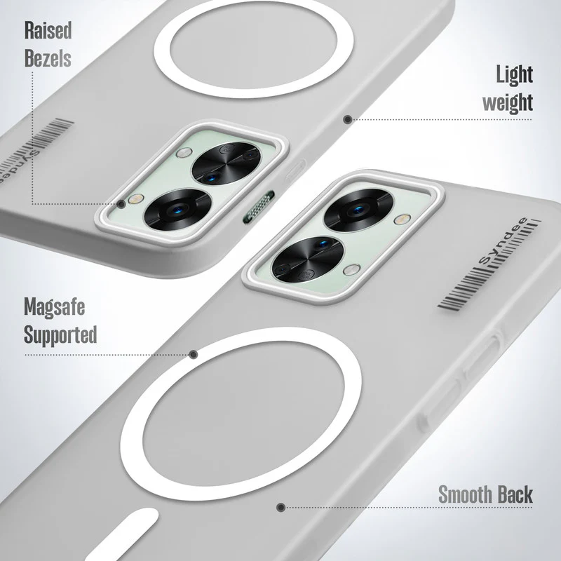 Frosted Sleek Matte With Raised Camera Protection Back Cover Case For OnePlus Nord 2T 5G - Image 28
