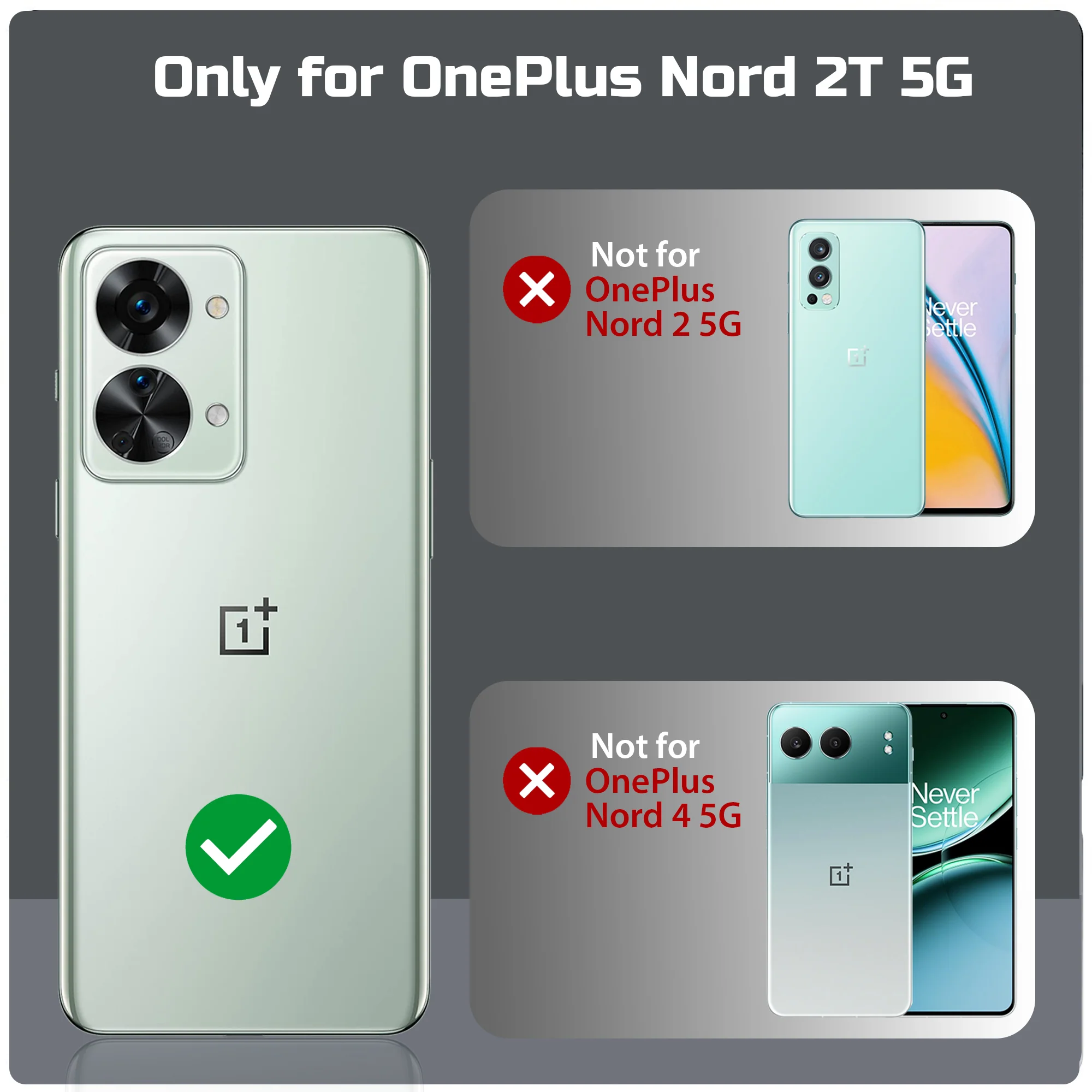 Frosted Sleek Matte With Raised Camera Protection Back Cover Case For OnePlus Nord 2T 5G - Image 8