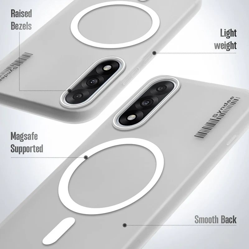 Frosted Sleek Matte With Raised Camera Protection Back Cover Case For OnePlus Nord 5 5G - Image 28