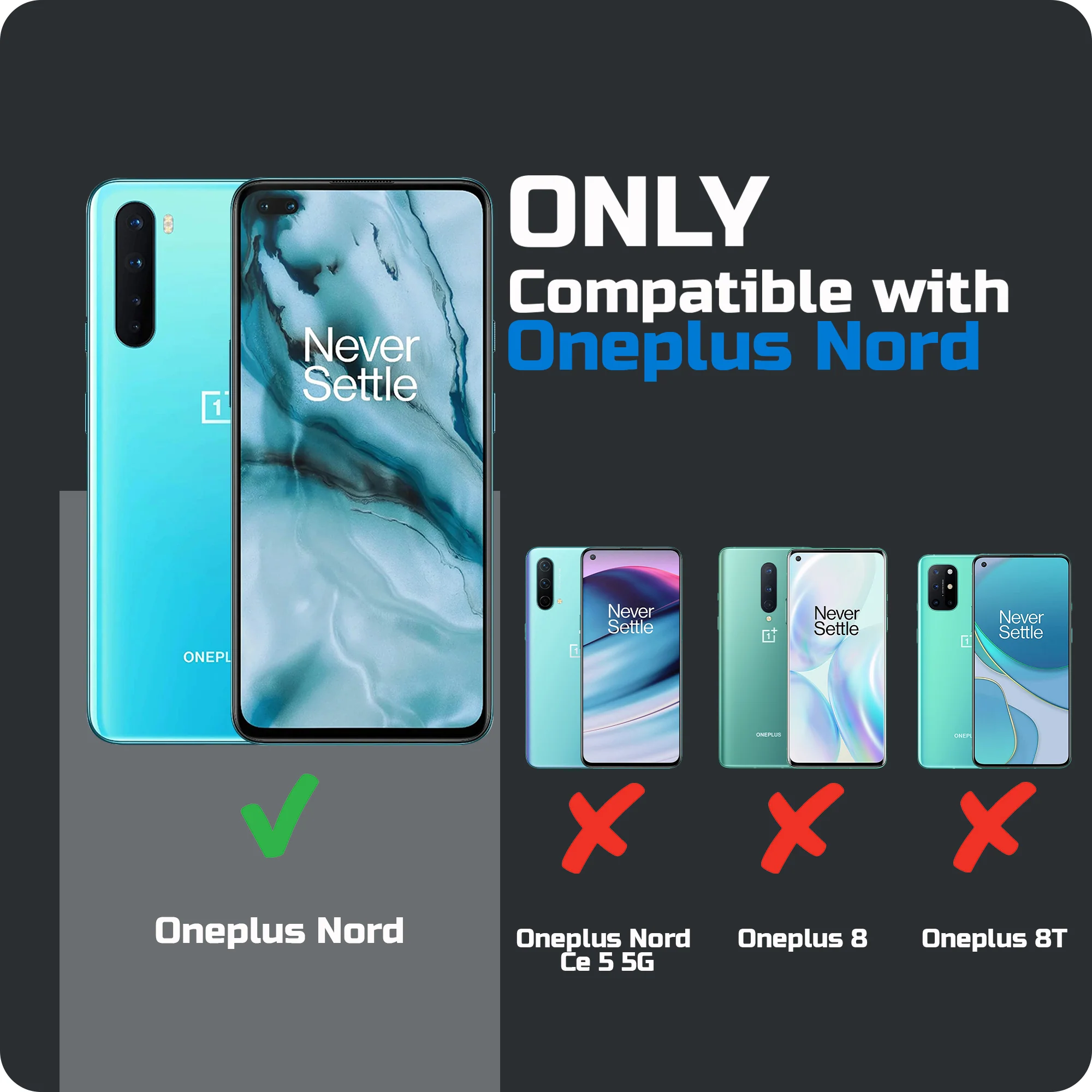 Frosted Sleek Matte With Raised Camera Protection Back Cover Case For OnePlus Nord 5G - Image 26