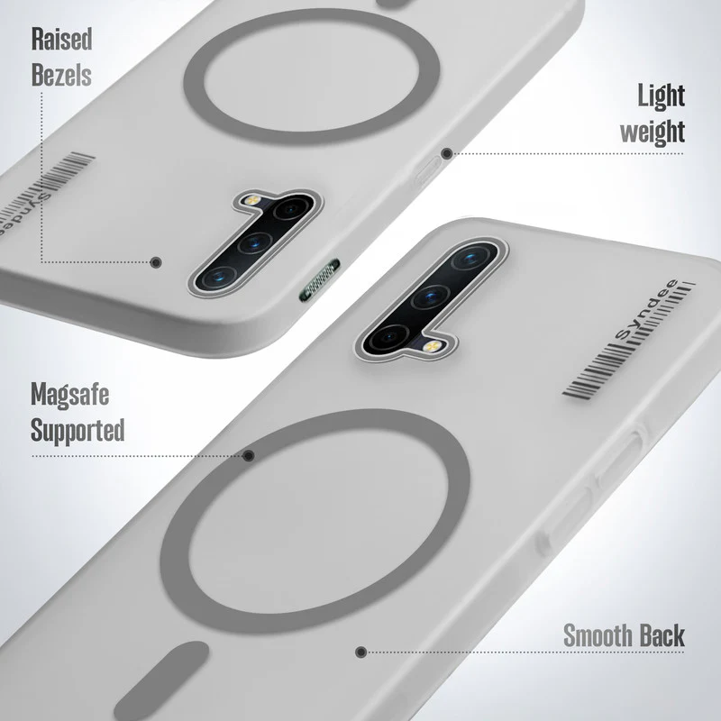 Frosted Sleek Matte With Raised Camera Protection Back Cover Case For OnePlus Nord CE - Image 16