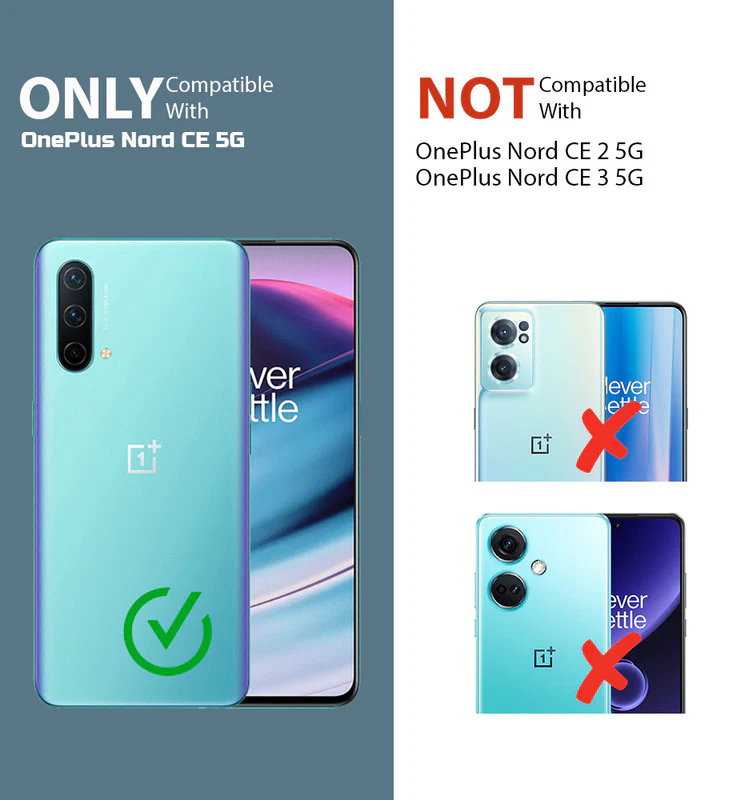 Frosted Sleek Matte With Raised Camera Protection Back Cover Case For OnePlus Nord CE - Image 20