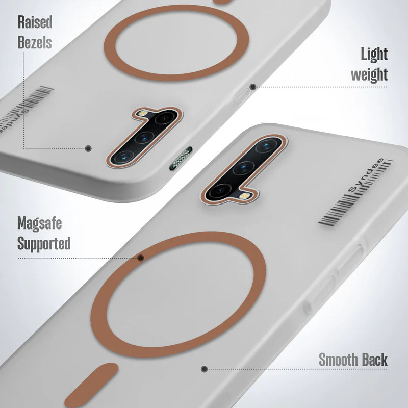 Frosted Sleek Matte With Raised Camera Protection Back Cover Case For OnePlus Nord CE - Image 4