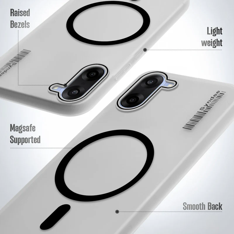 Frosted Sleek Matte With Raised Camera Protection Back Cover Case For OnePlus Nord CE 5 5G - Image 4