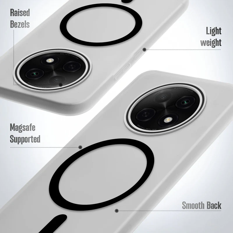 Frosted Sleek Matte With Raised Camera Protection Back Cover Case For Oppo F29 Pro 5G - Image 4
