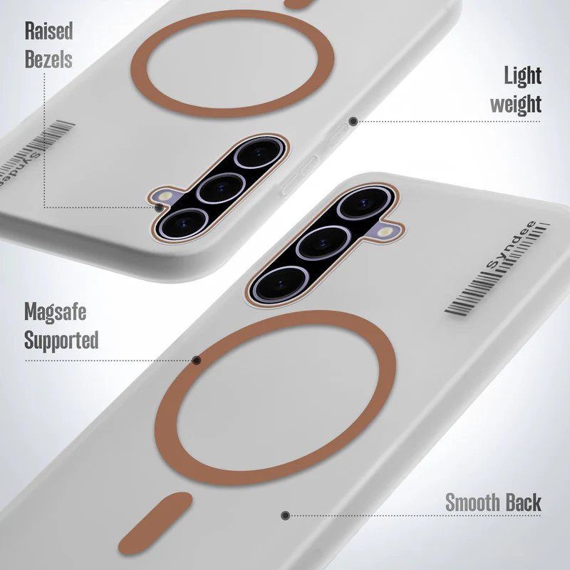 Frosted Sleek Matte With Raised Camera Protection Back Cover Case For Samsung A36 5G - Image 16