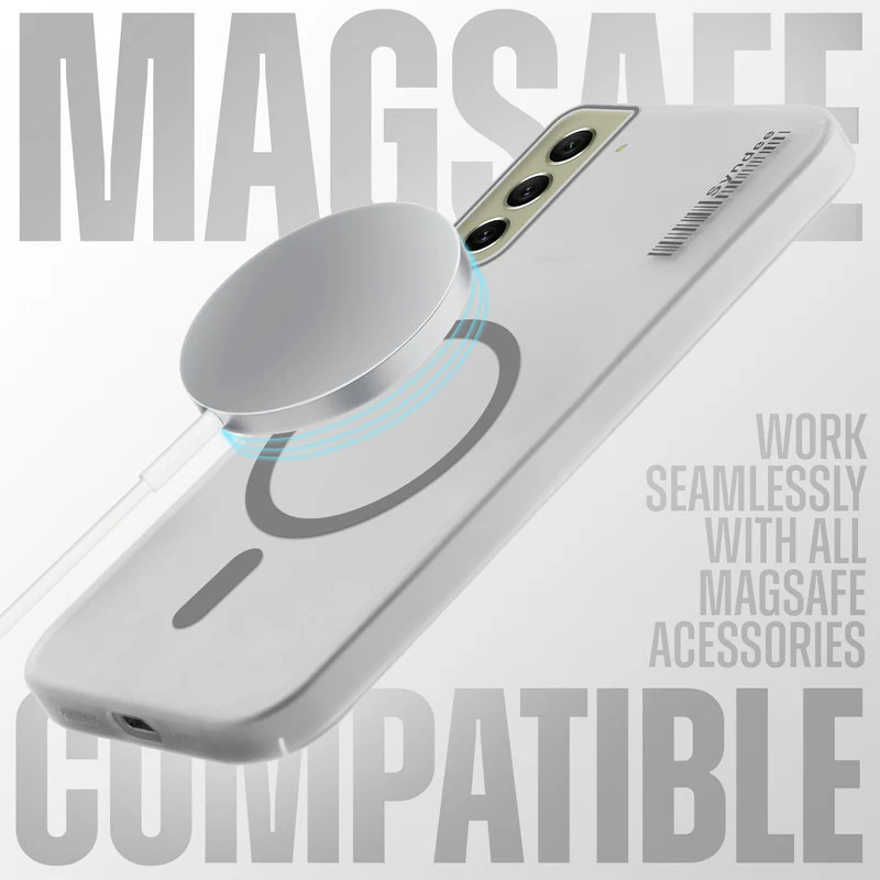 Frosted Sleek Matte Wireless Charging Support Back Cover Case For Samsung S21 FE 5G With Raised Camera Protection - Image 15