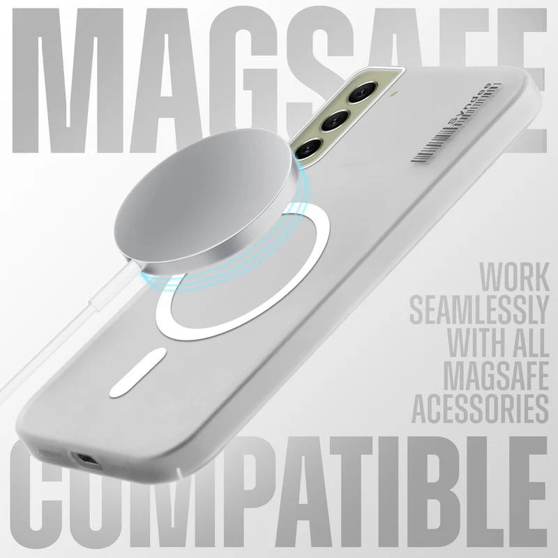 Frosted Sleek Matte Wireless Charging Support Back Cover Case For Samsung S21 FE 5G With Raised Camera Protection - Image 21