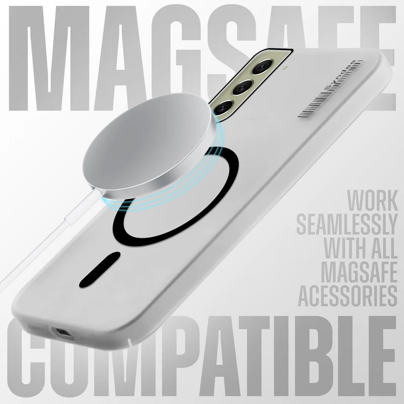 Frosted Sleek Matte Wireless Charging Support Back Cover Case For Samsung S21 FE 5G With Raised Camera Protection - Image 27